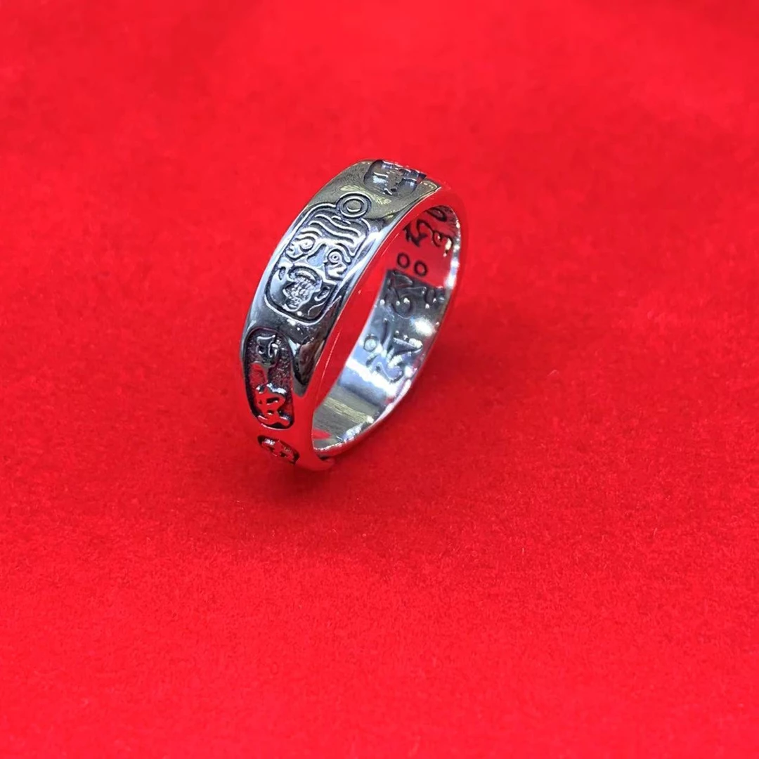 925银戒指 扎基拉姆 素款时尚民族风 戒指