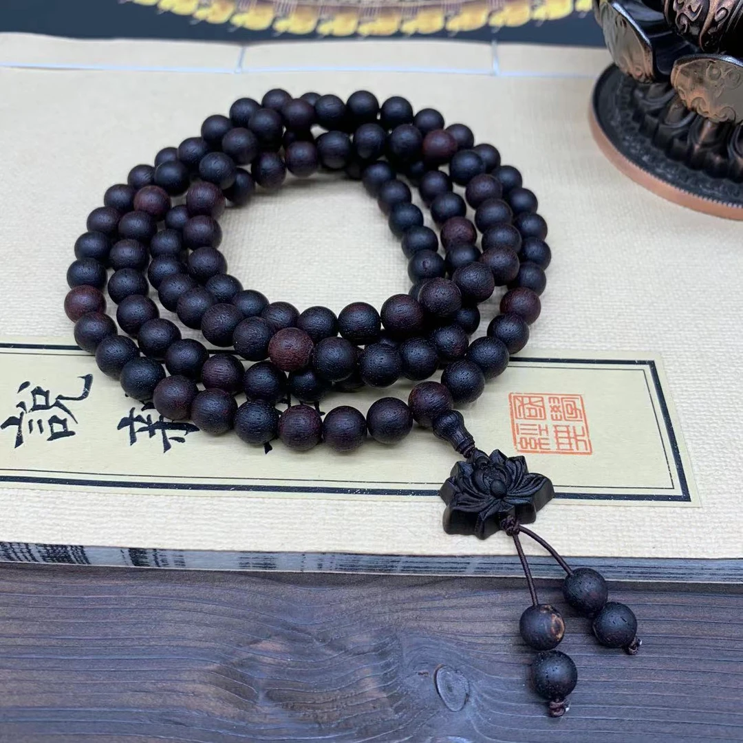 非金属木质手链  降真0.8 五圈 百搭民族风手链