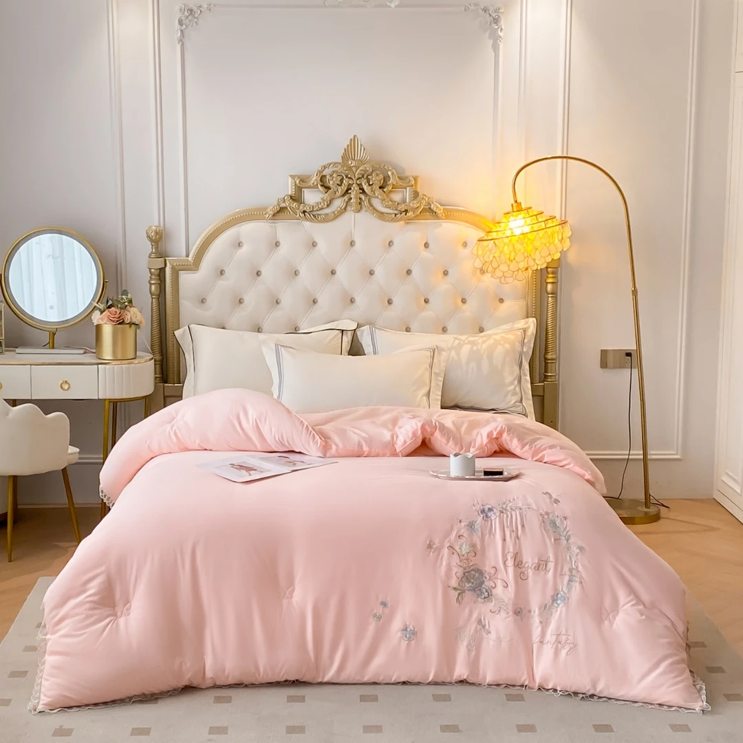 【方叶家纺】2023新款刺绣蛋白冬被--948