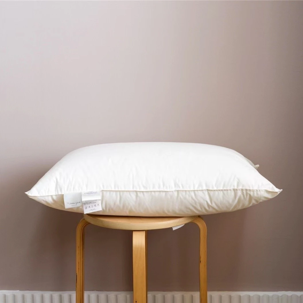 枕头五星酒店同款透气纤维磨毛面料枕芯成人软枕头睡眠枕头中枕头