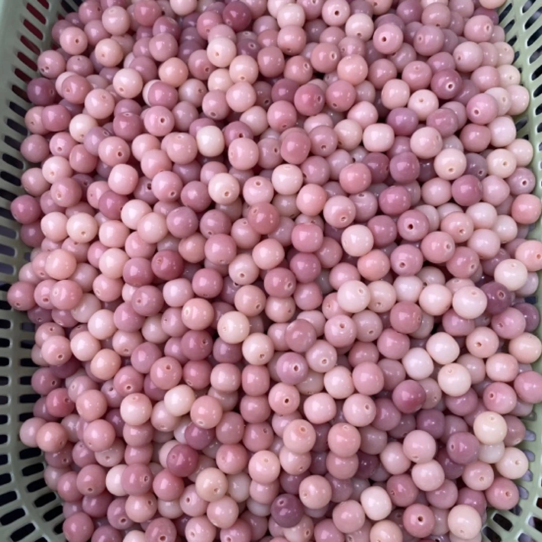 【春*蜜桃四季春】精品菩提散珠冰种料DIY手串念珠