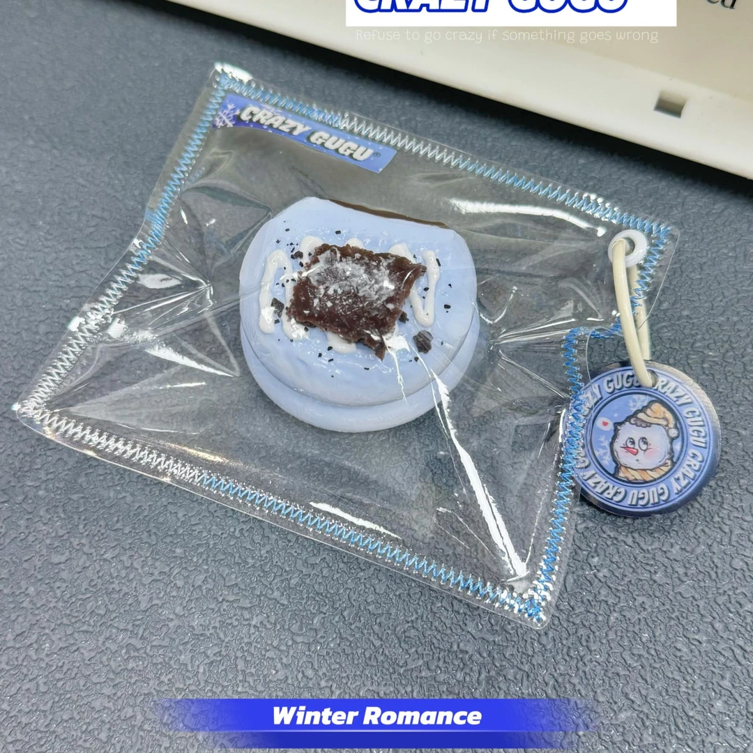 CRAZYGUGU丨Winter Romance椰椰小泡芙丨手工硅胶捏捏