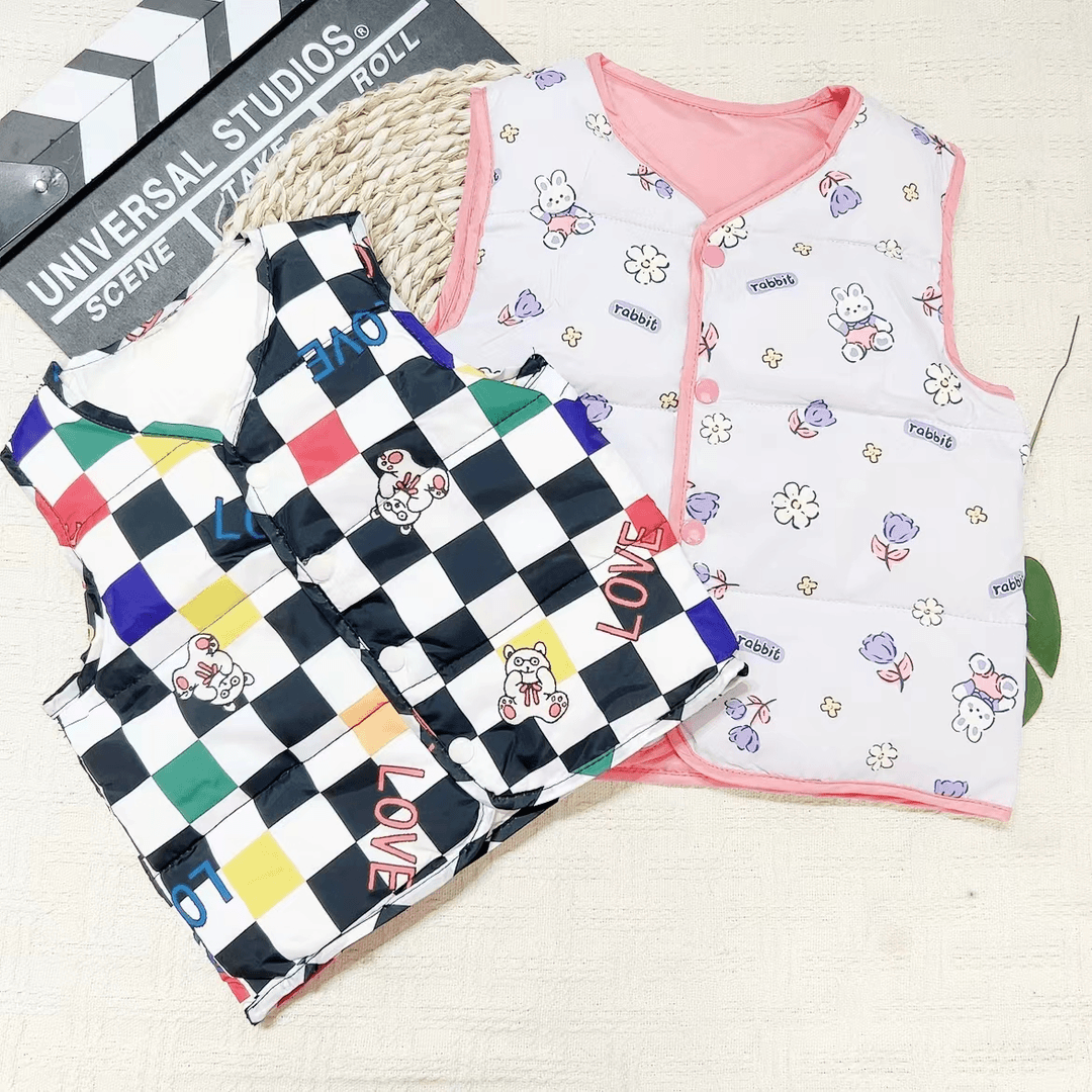 新款秋季男宝女宝宽松马甲  2203