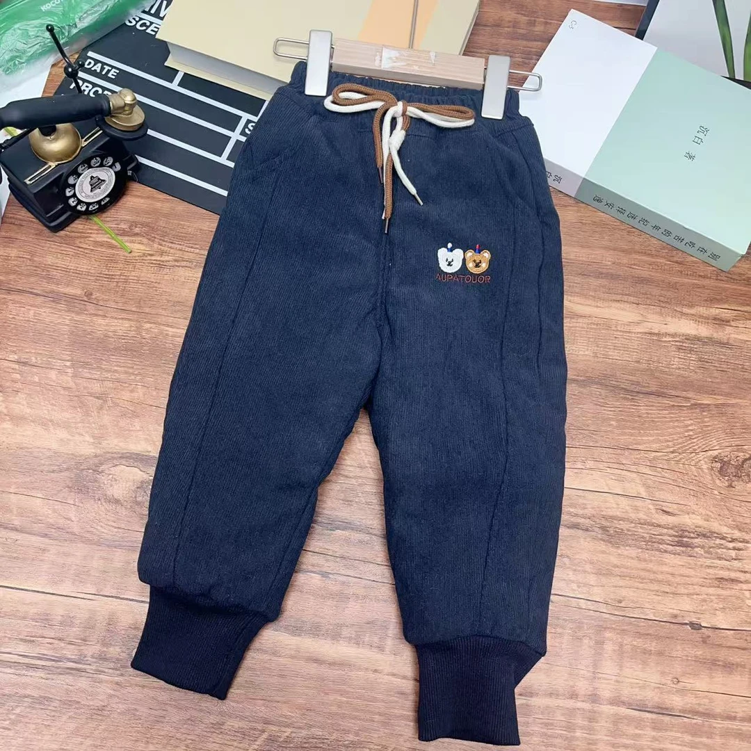 儿童冬季儿童加厚保暖棉裤时尚休闲裤762