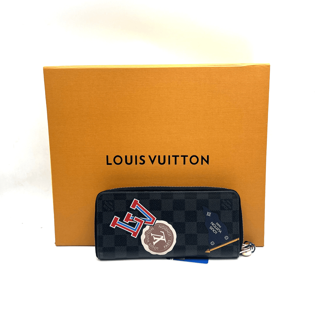 95新 LouisVuitton/路易威登 Lv徽章钱包/M193/赠送钥匙扣