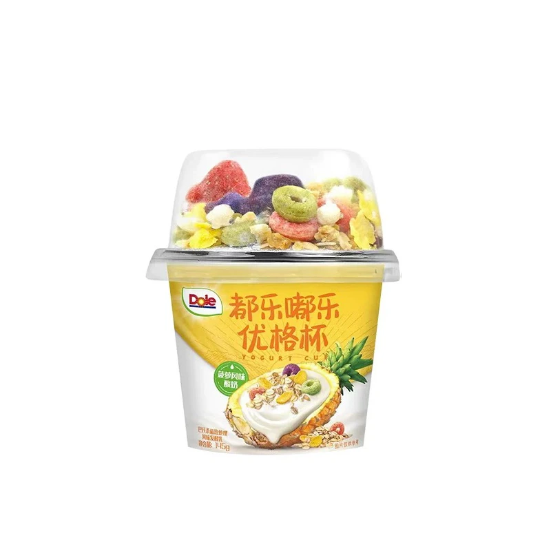【保质期至2024-10-12】都乐优格杯（菠萝味）145g 到手7杯
