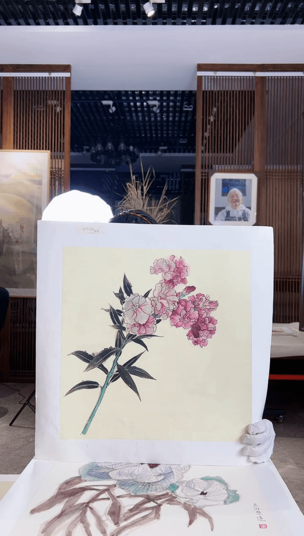 【闪购商品】绘画限量作品亲签盖章版画S