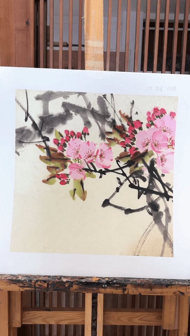 【闪购商品】绘画限量作品亲签盖章版画S