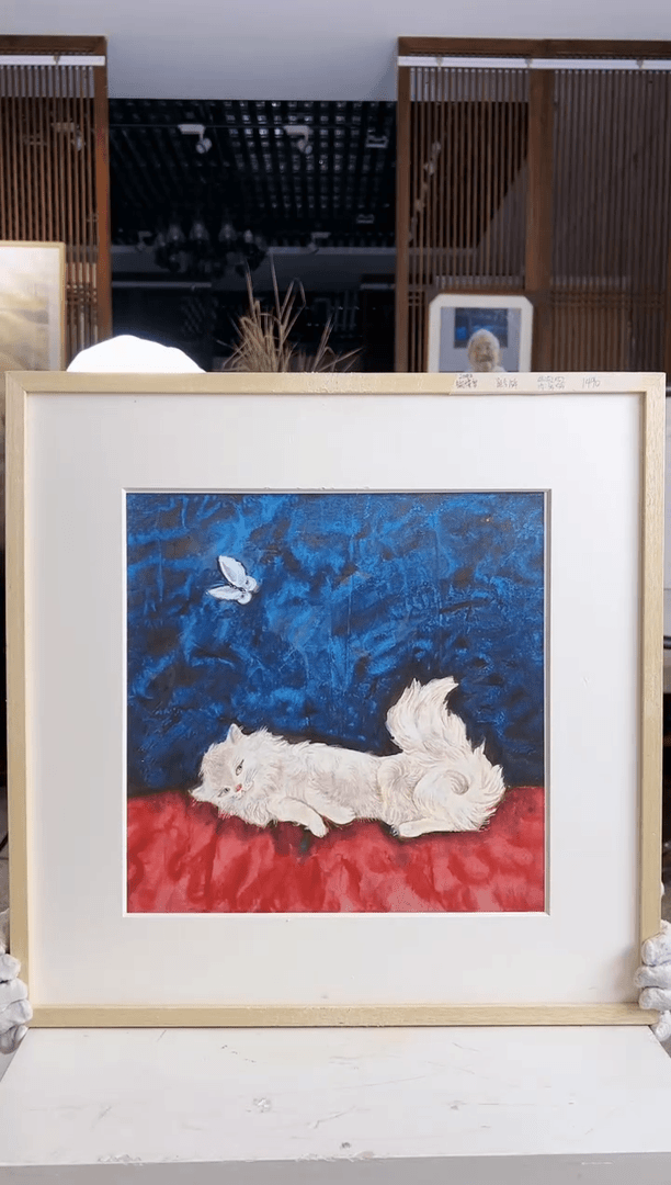 【闪购商品】绘画限量作品亲签盖章版画S