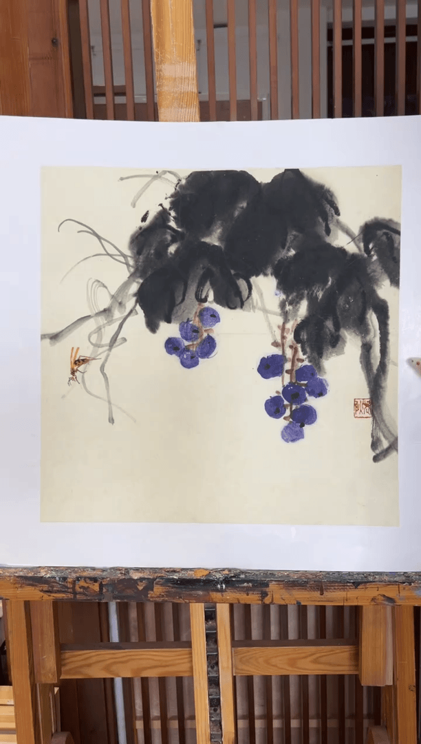 【闪购商品】书法限量作品亲签盖章版画S