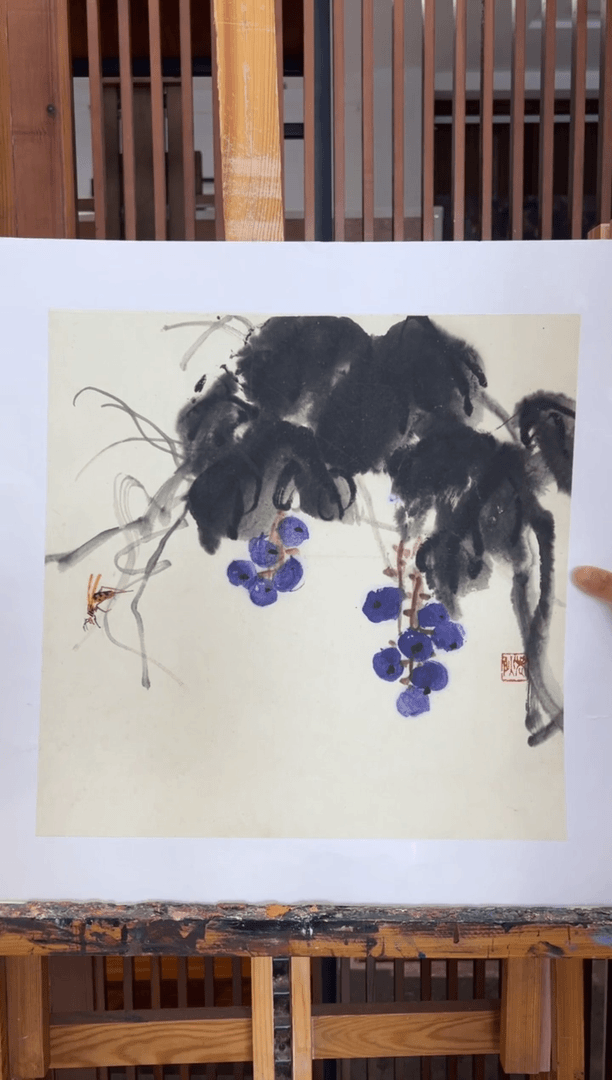 【闪购商品】绘画限量作品亲签盖章版画S