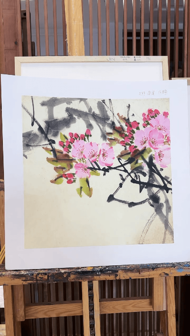 【闪购商品】绘画限量作品亲签盖章版画S