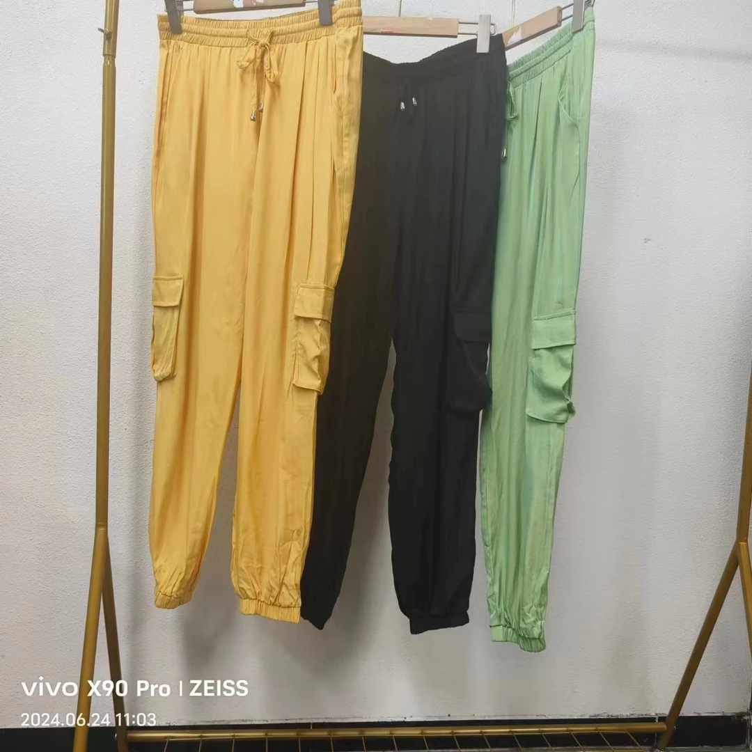 品牌剪标   8仓B1-15-5382款   夏季工装休闲束脚裤