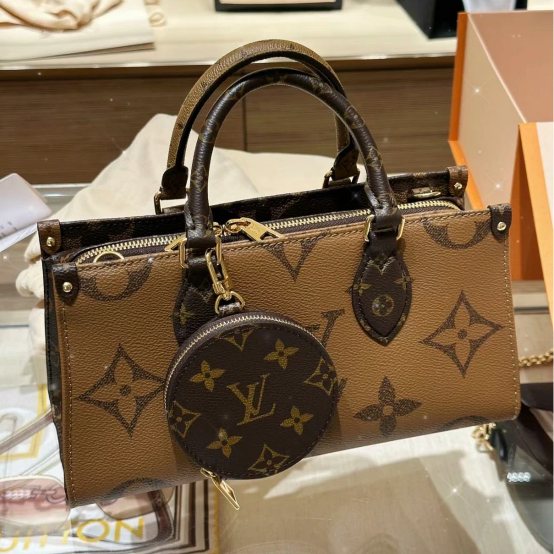 全新未使用 LouisVuitton/路易威登 LV 新款横版 onthego 包包