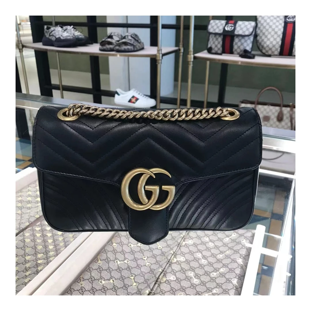 全新未使用 GUCCI/古驰 Gucci Marmont系列 马蒙22 现货22*13*6