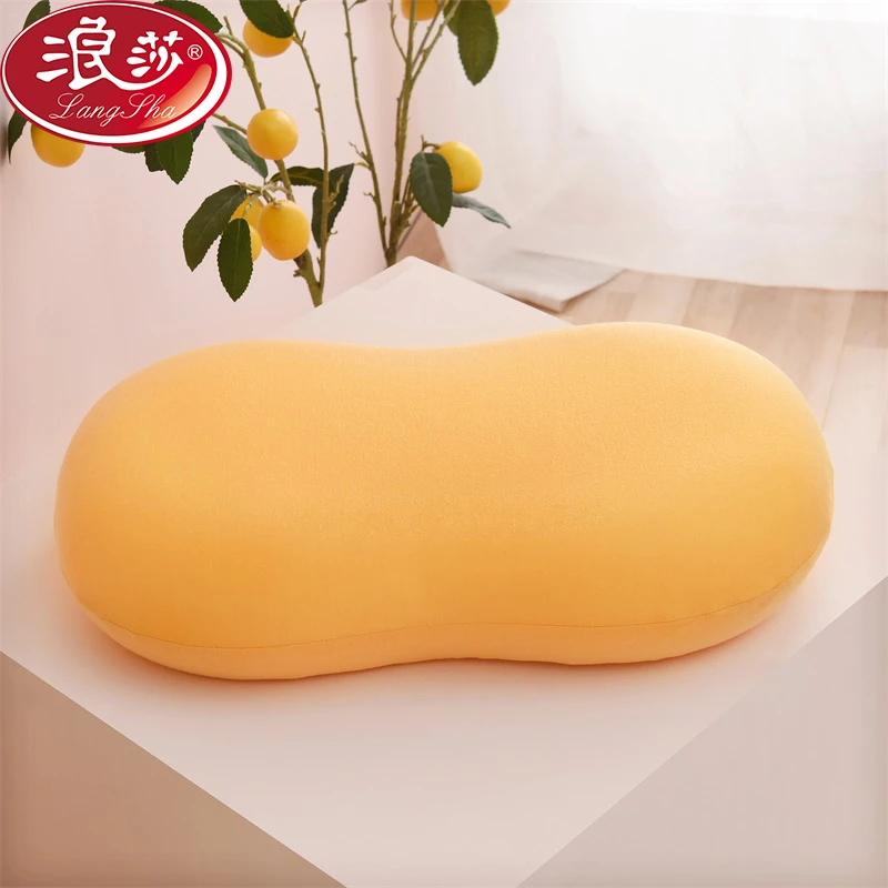 浪莎家纺护颈椎助睡眠记忆枕猫肚枕