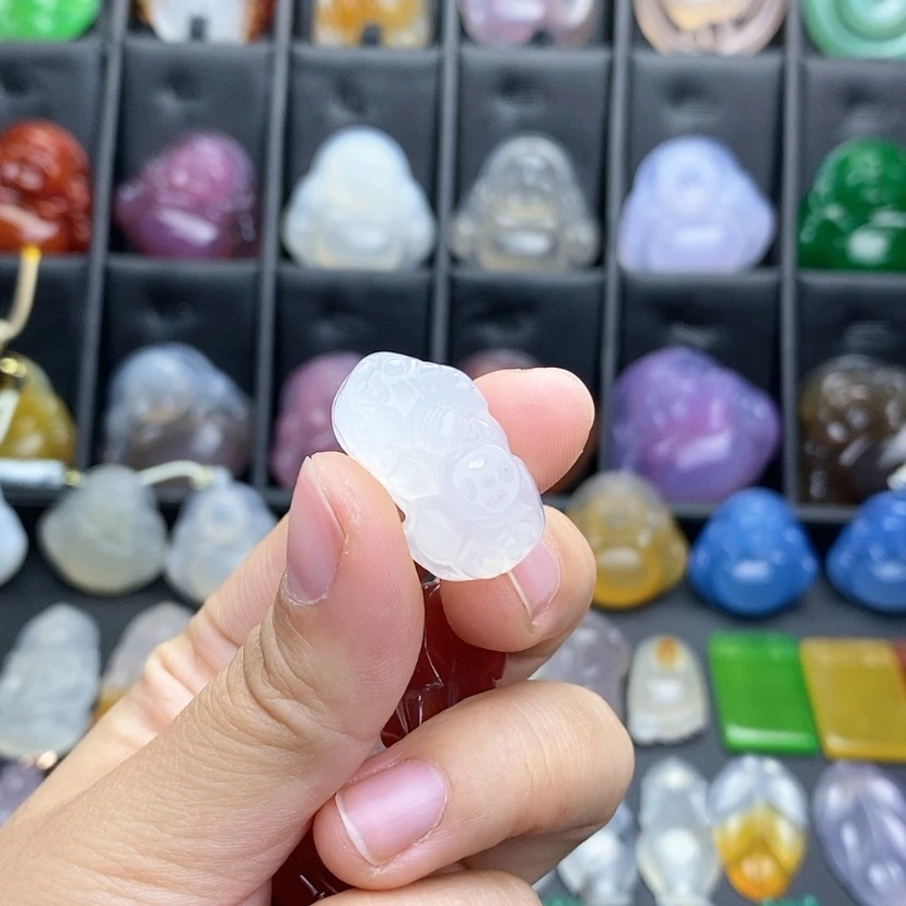 【闪购商品】玛瑙/玉髓颈饰合金小****?