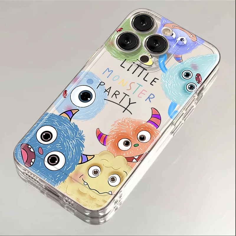 小怪兽iPhone15苹果手机壳P60华为mate小米vivo红米oppo全包软ins