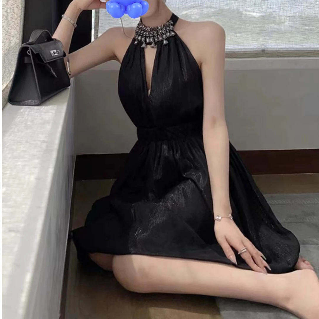 【小野家】气质修身性感显瘦小黑裙SYYYN404833