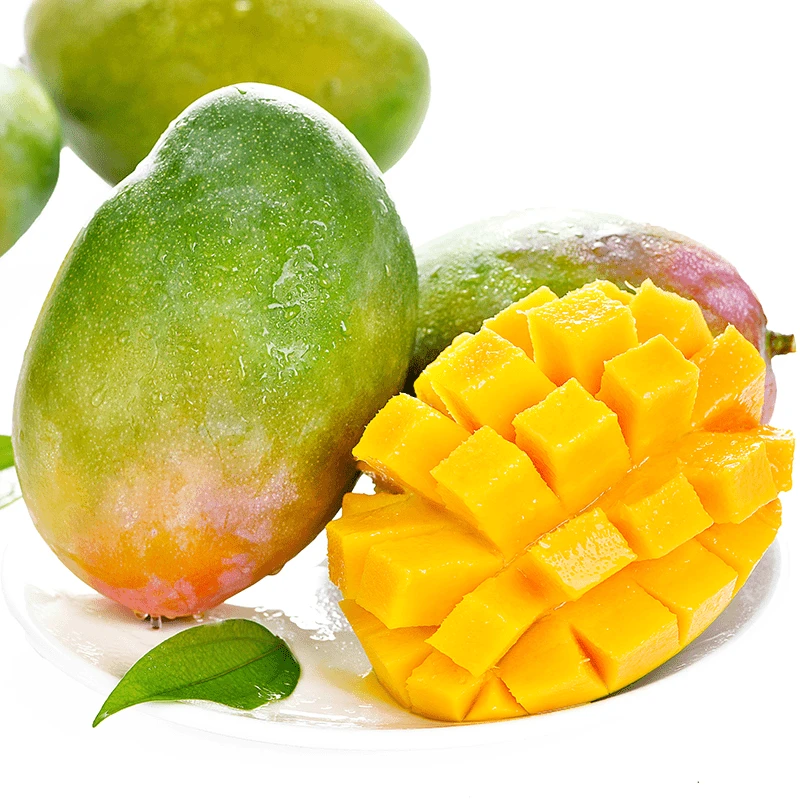 攀枝花凯特芒带箱5斤饱满肉厚核小 大脸芒纯甜芒果产地坏果包赔