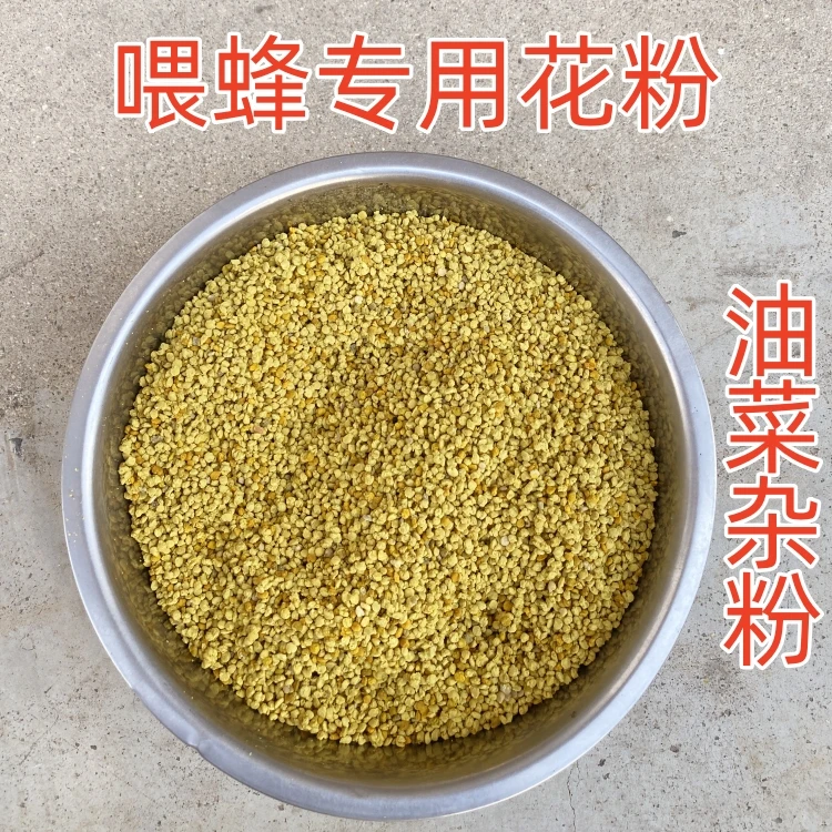 喂蜂花粉天然油菜杂粉蜜蜂饲料正品养蜂油菜花粉中蜂蜂粮专用包邮
