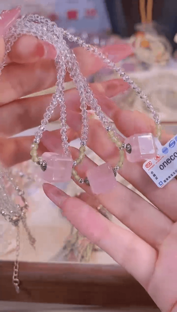 【闪购商品】水晶项链未镶嵌多样性发货其一
