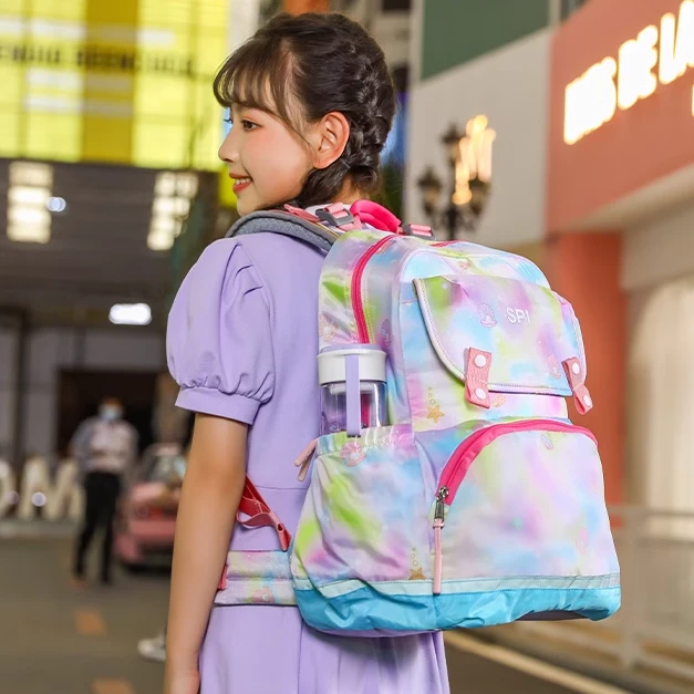 【梦幻系列】香港SPI护脊减负女生双肩书包大容量  11月发货