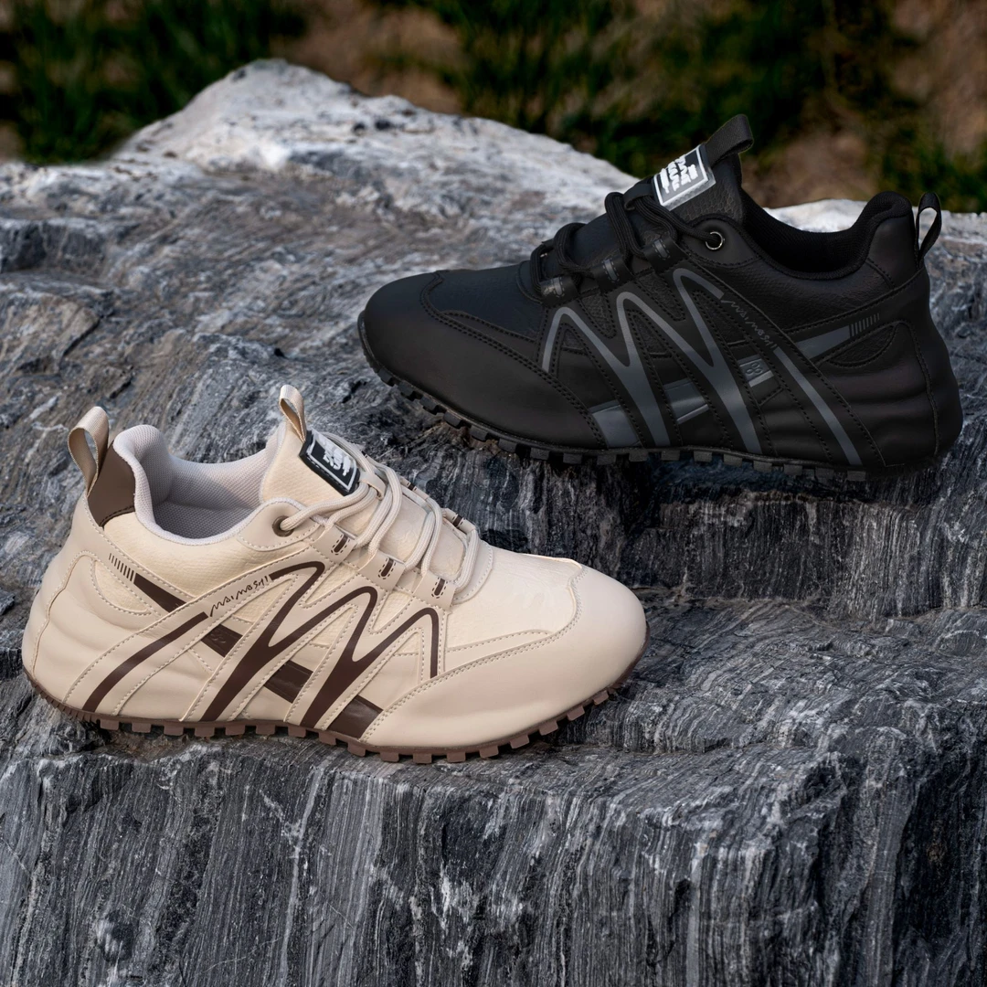 2025春季新款轻奢男鞋潮流百搭防滑包底鞋内增高情侣运动鞋A087