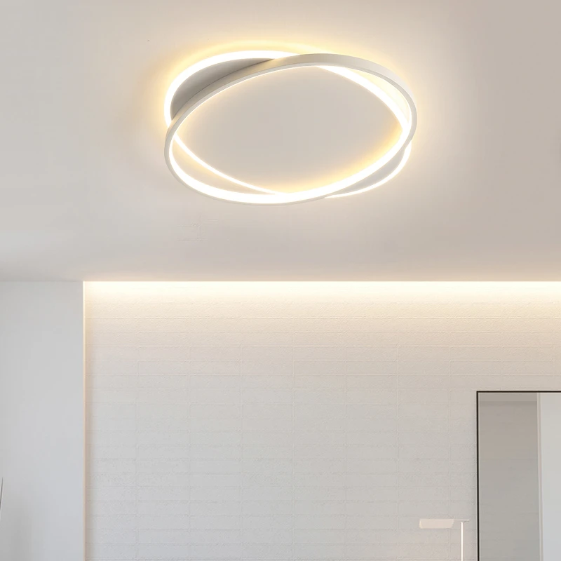 简约现代极简卧室灯led大气家用房间灯温馨书房主卧创意吸顶灯具