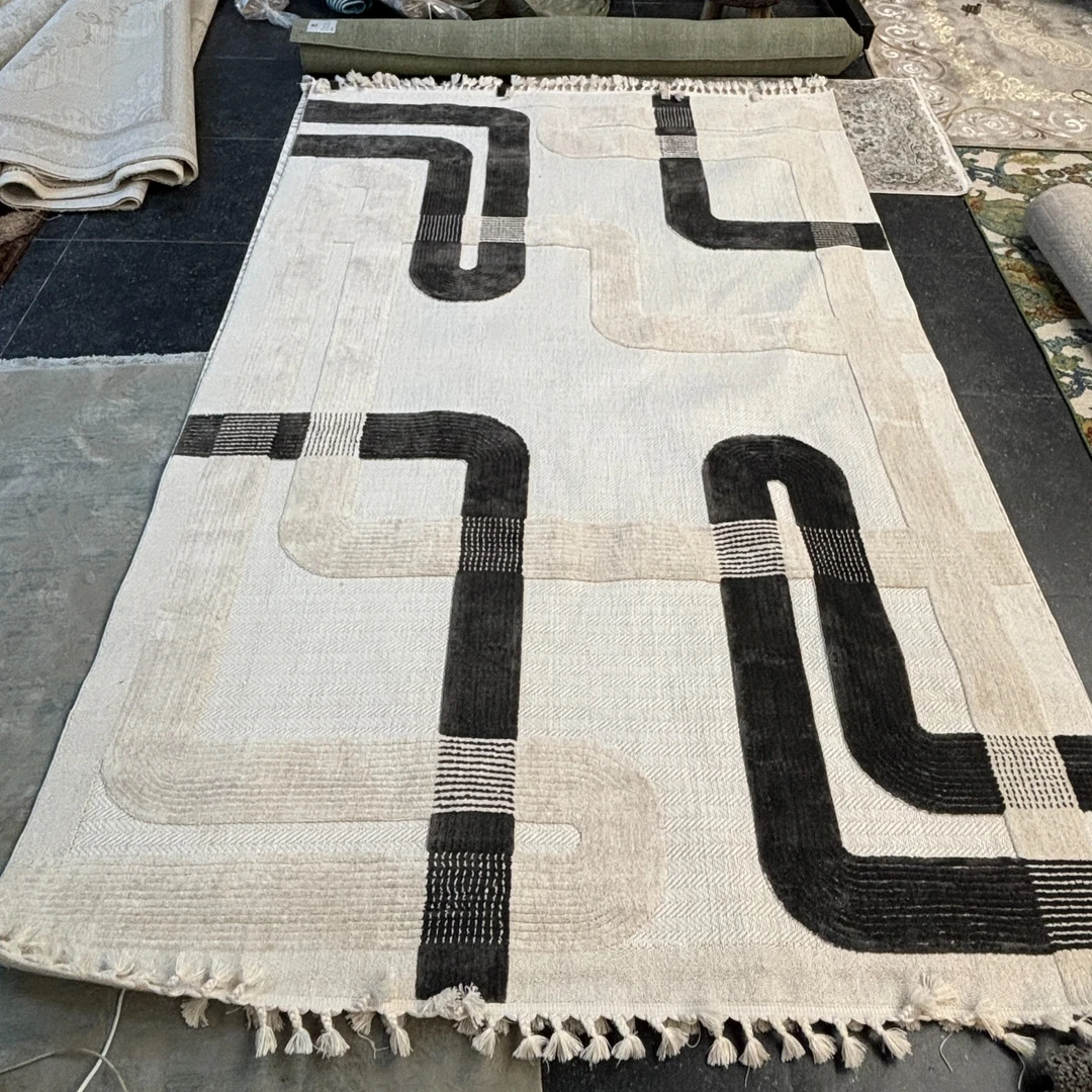 AHENK土耳其原装进口高密度地毯客厅卧室沙发书房防滑欧式法式