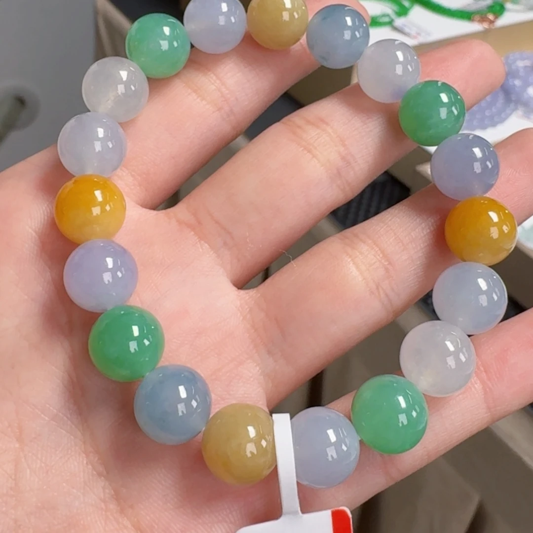 【闪购商品】翡翠手链未镶嵌伊*白