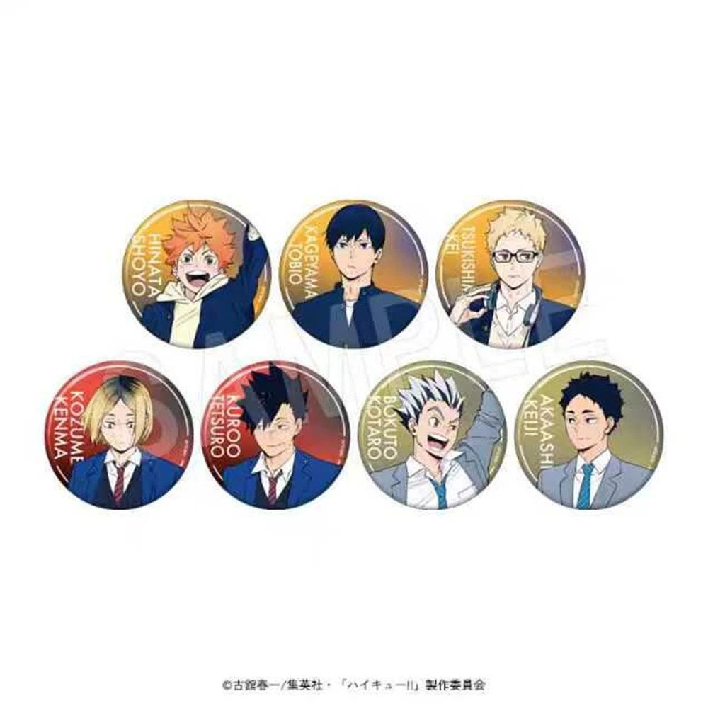 日谷正版 排球少年 东急联动近景闪徽章吧唧中外矿业 D1