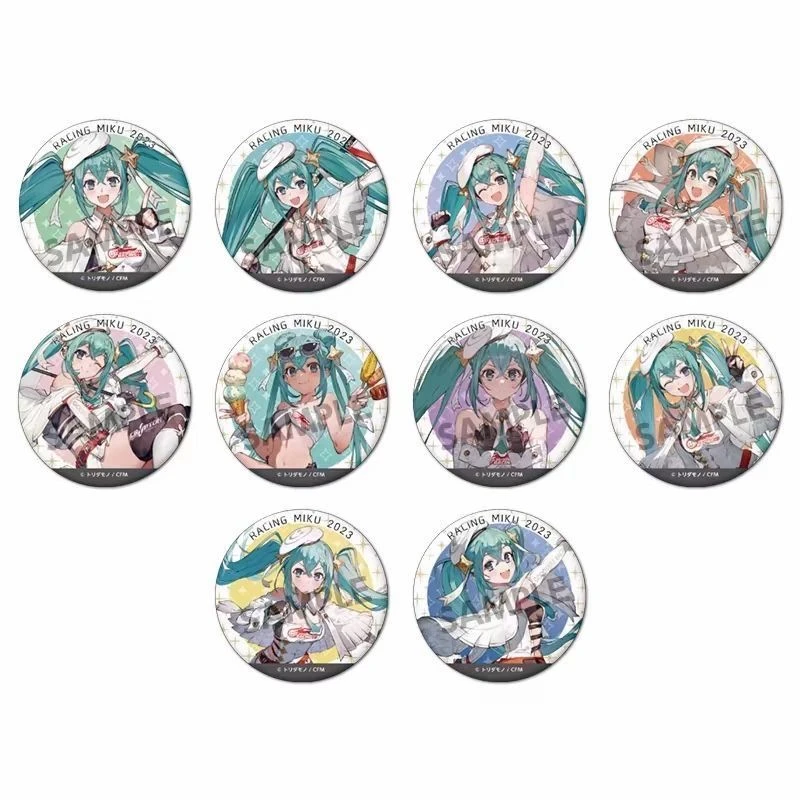 日谷 赛车初音未来 MIKU2023个人池 徽章 吧唧
