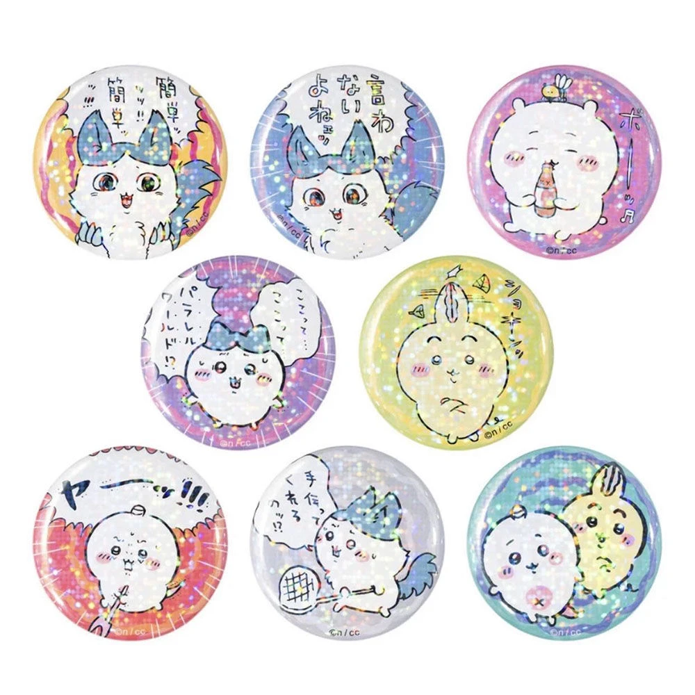 日谷正版 chiikawa平行世界限定小八徽章御守挂件盲袋A5