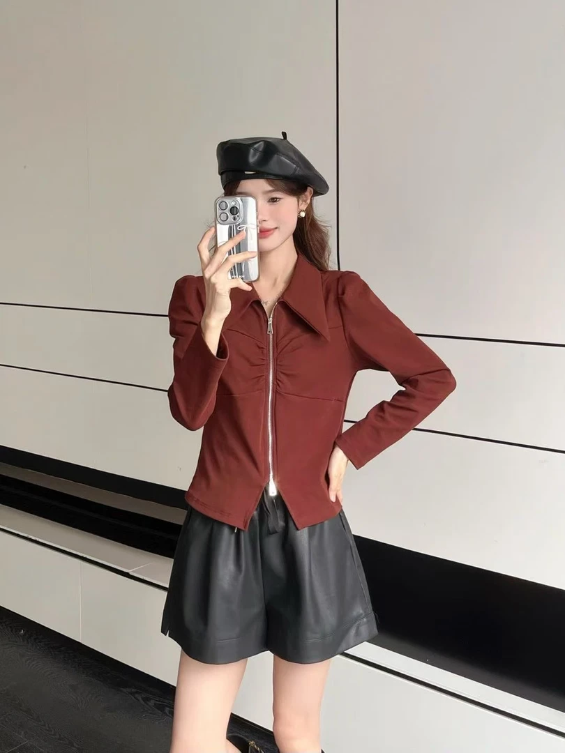 琴宝精选轻奢品质设计款上衣D-502