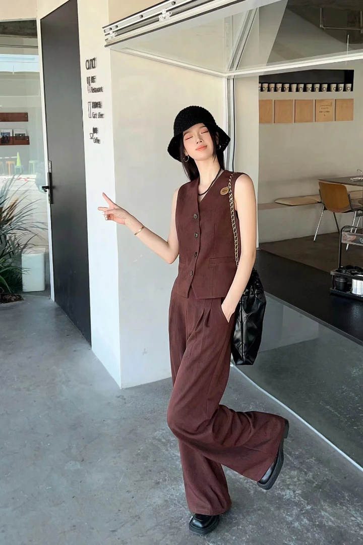 【琴宝精选】气质显瘦时尚休闲套装XT-1090