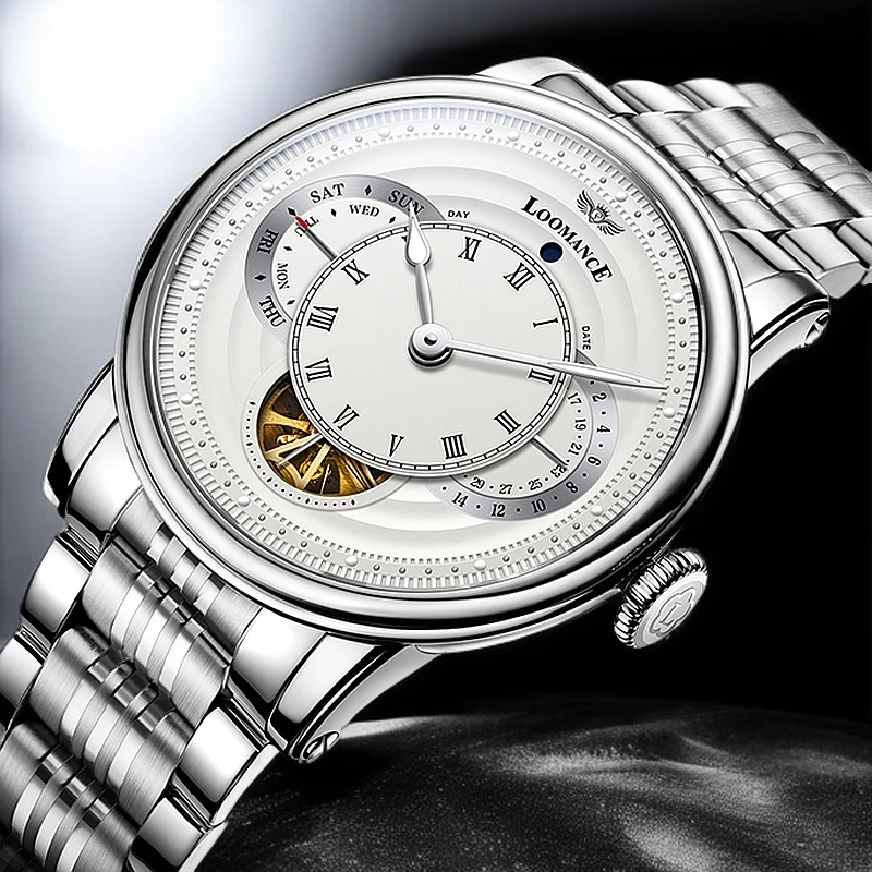 【国检直发】Loomance风之子【阁楼工匠系列】机械手表E223