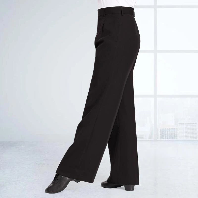 丹宝罗男垂感舞蹈裤口袋裤广场舞摩登舞华尔兹交谊舞长裤国标舞夏