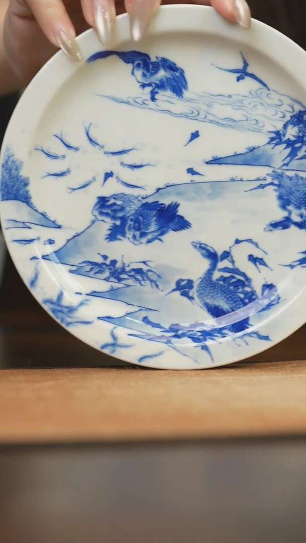 【闪购商品】杯柴窑青花破价福利