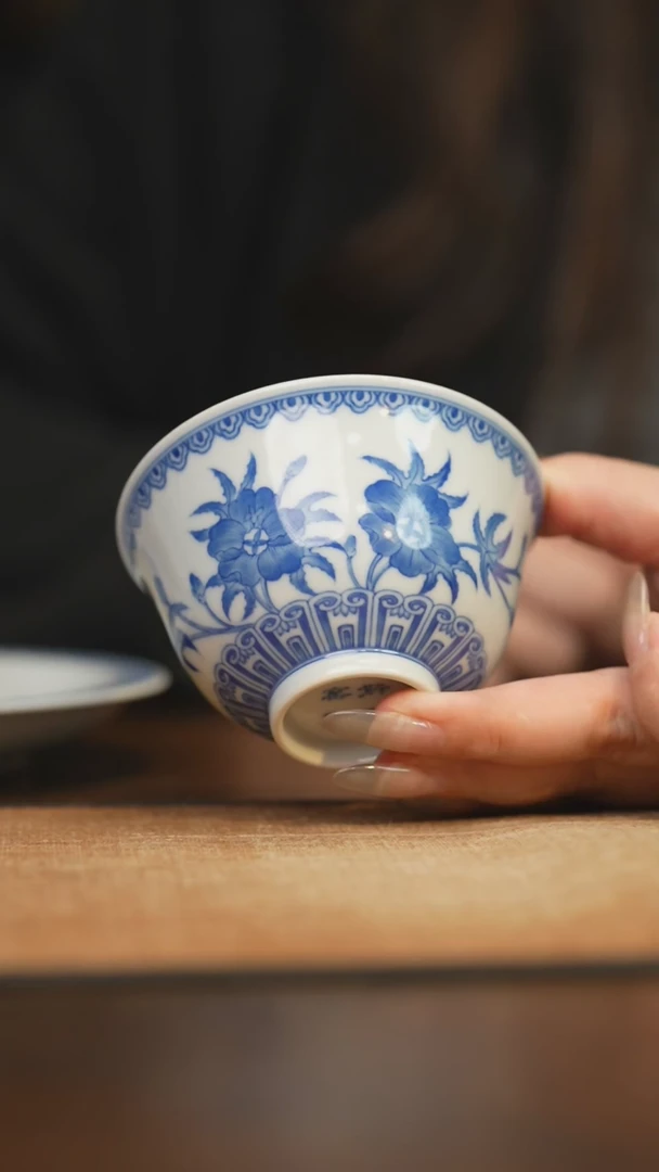 【闪购商品】杯柴窑青花破价福利