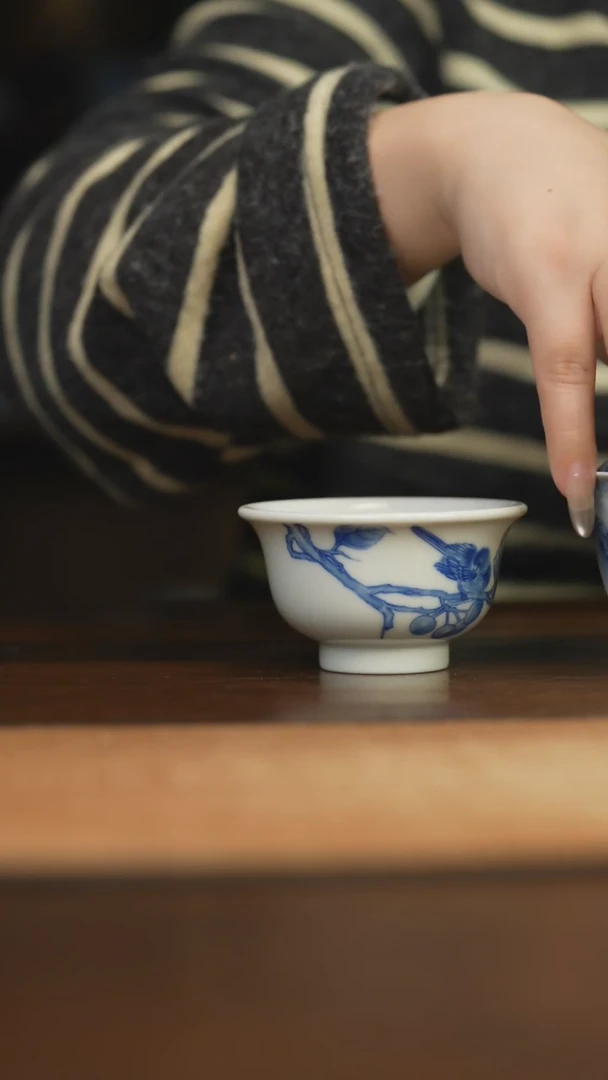 【闪购商品】杯柴窑青花破价福利