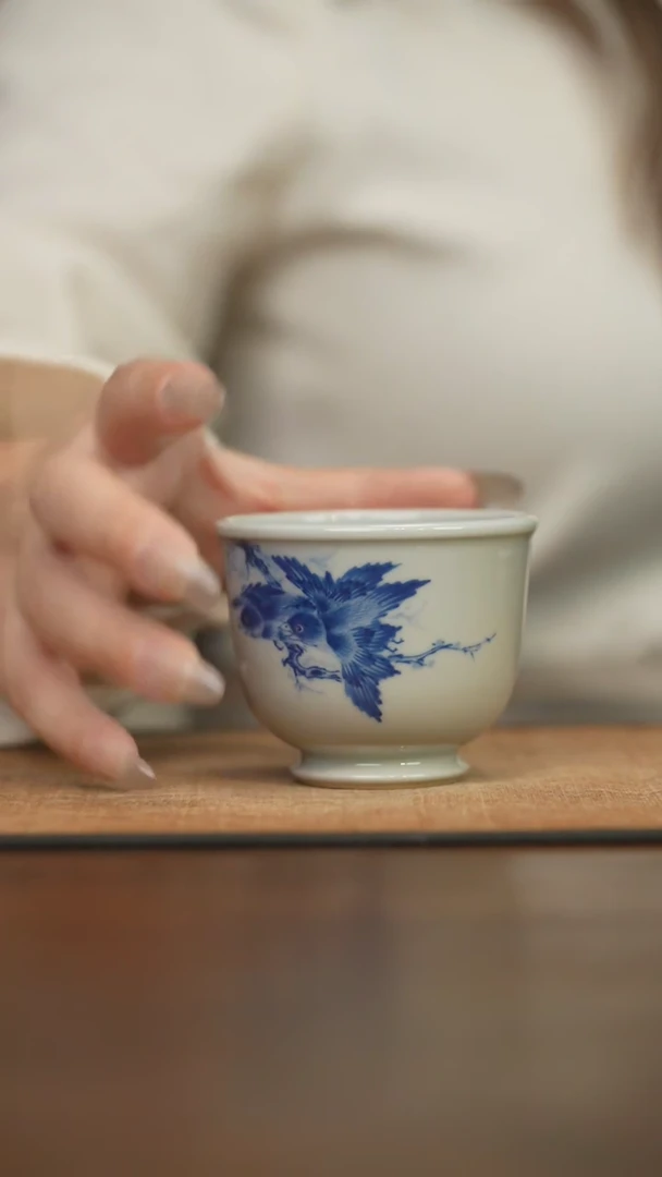 【闪购商品】杯柴窑青花破价福利!!!