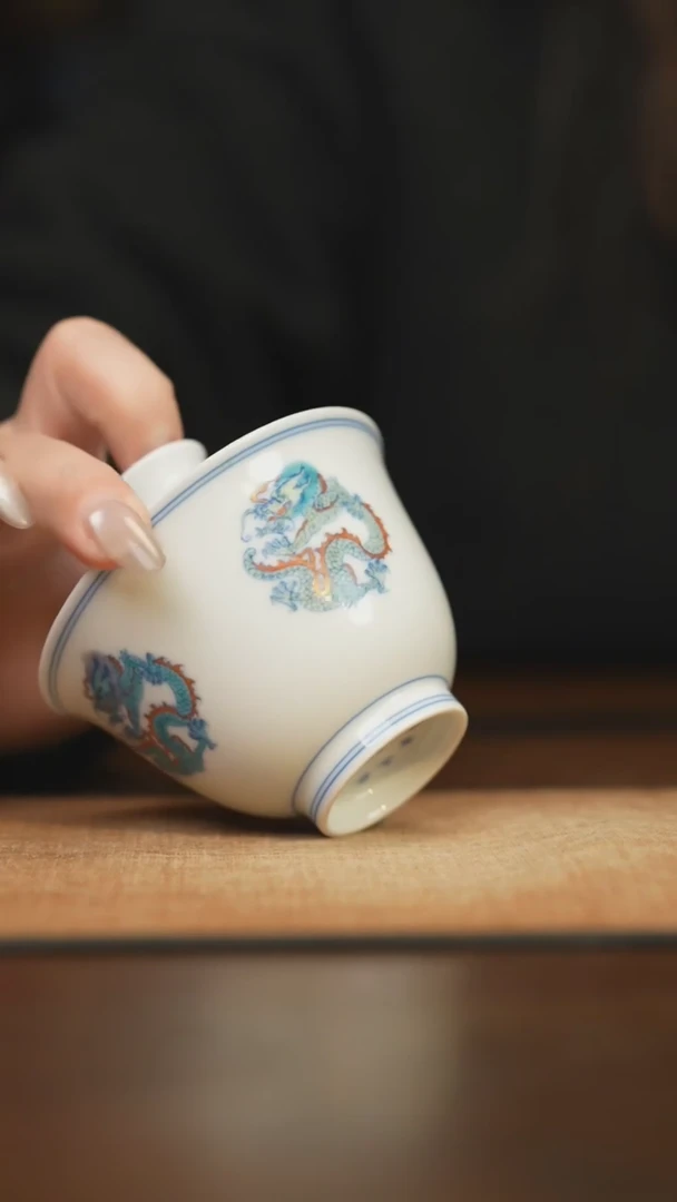 【闪购商品】杯柴窑青花破价福利