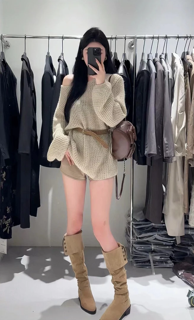 气质淑女高级感百搭女上衣辣妹学院风小个子秋装丁达尔穿搭2024年