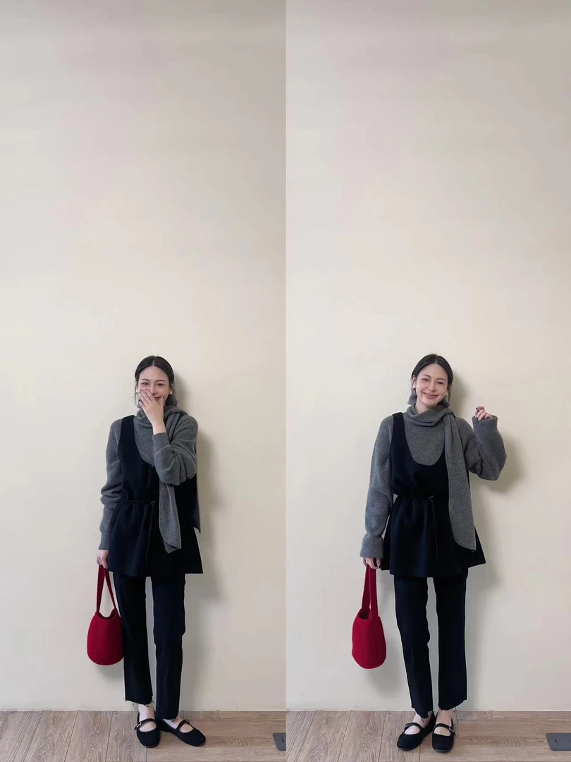 气质淑女高级感百搭女上衣辣j学院风小个子秋装丁达尔穿搭2024年