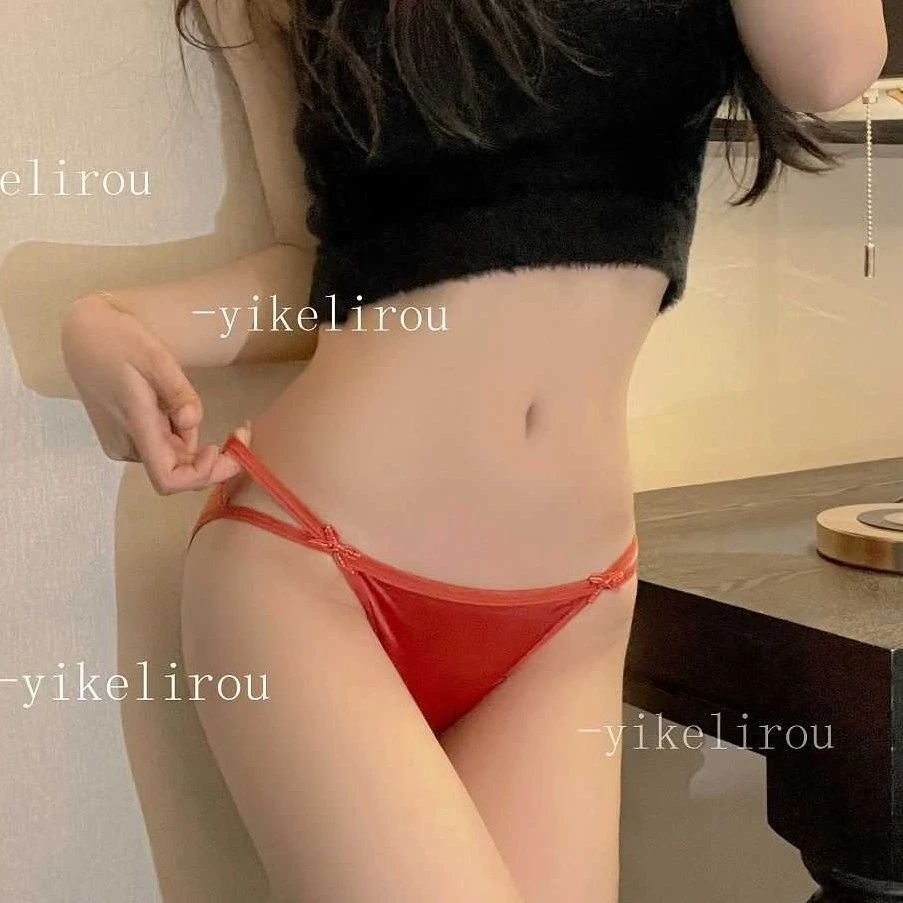 （9062）80-140斤女士低腰断面蕾丝舒适透气三角内裤性感薄款