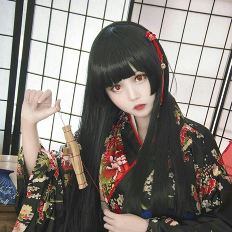 狂赌之渊蛇喰梦子cos假发毛坯二次元动漫展毛娘精修造型