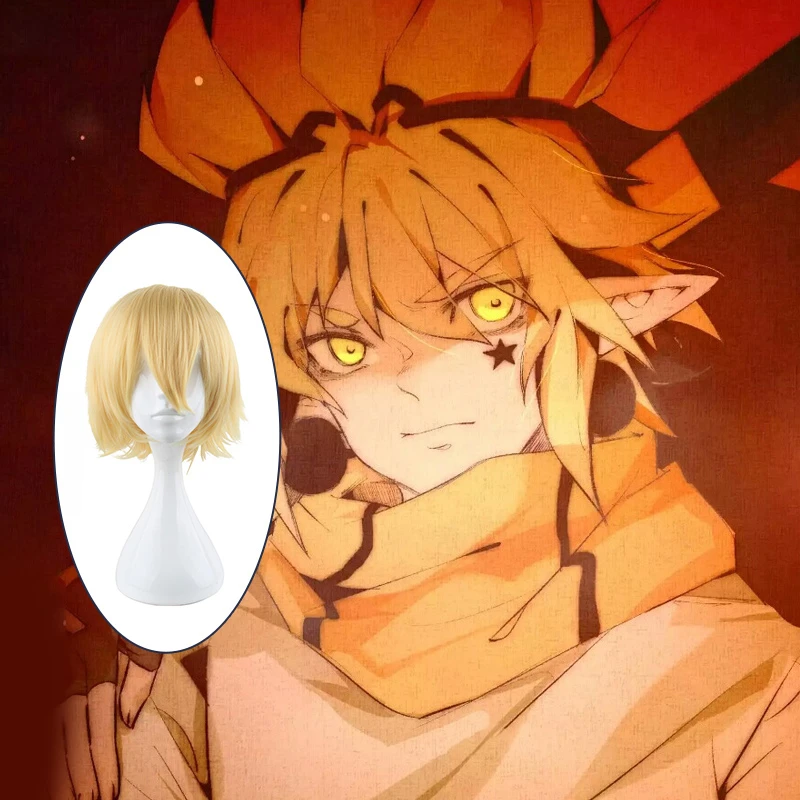 凹凸世界嘉德罗斯角色cos假发免修剪毛胚造型