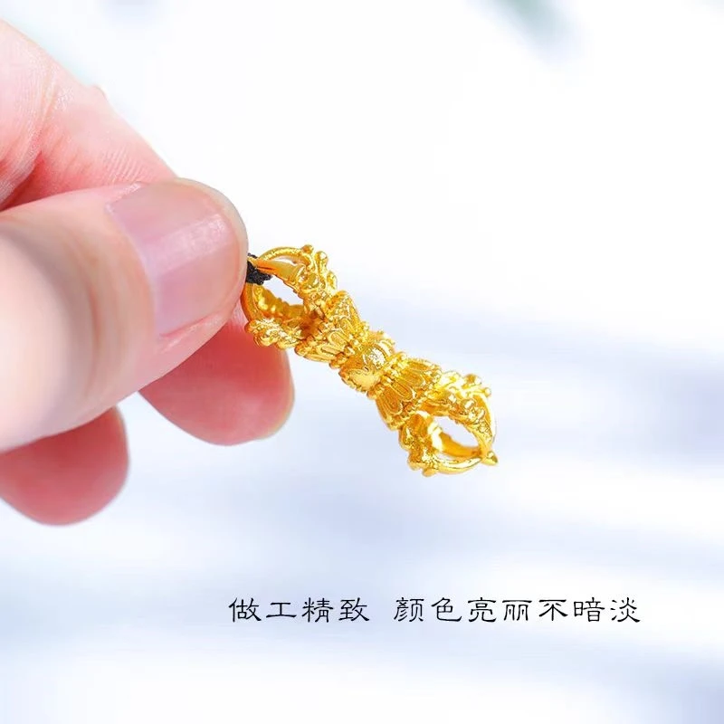 合金吊坠 男女款精雕金刚杵降魔杵吊坠时尚百搭精致