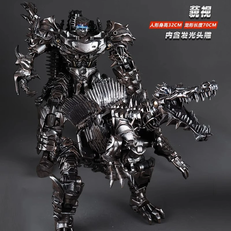 变形玩具远古巨兽蔑视AM-01金刚机器人模型电影钢索大恐龙手办